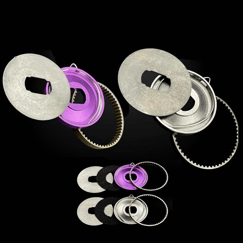 Conventional Reel - ชุดอุปกรณ์คลิกเกอร์รอกเบทคาสติ้งขนาด 2.5 ซม. 1 ชุด พร้อมแหวนรอง
