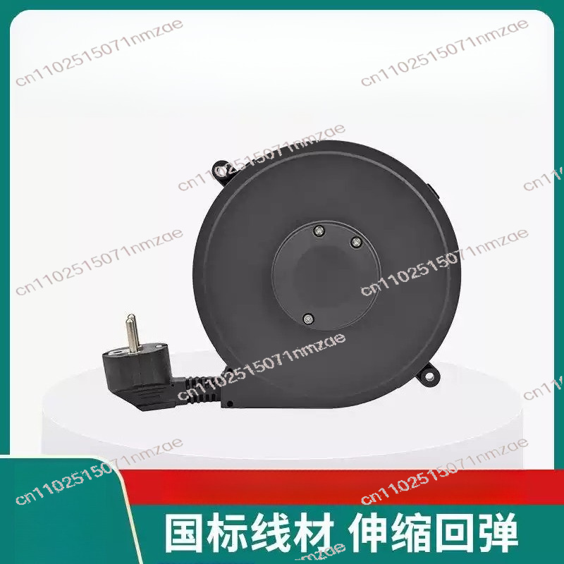 Electric Reel - รอกสายเคเบิล รอกสายเคเบิลแบบยืดหดได้ รอกสายเคเบิลอัตโนมัติสำหรับเครื่องใช้ในครัวเรือนขนาดเล็ก สายไฟ เครื่องมือไฟฟ้า