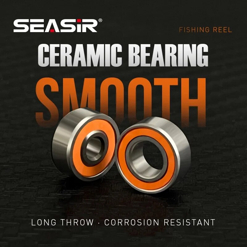 Reel Spare Spool - Seasir ฝาครอบด้านข้าง (3x10x4มม.) + ตลับลูกปืนสปูล (5x10x4มม.)