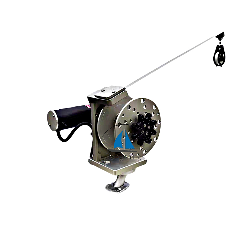 Electric Reel - รอกตกปลาไฟฟ้าแบบยาวสำหรับตกปลาทะเลน้ำลึก 12V 24V 48V 300 ปอนด์