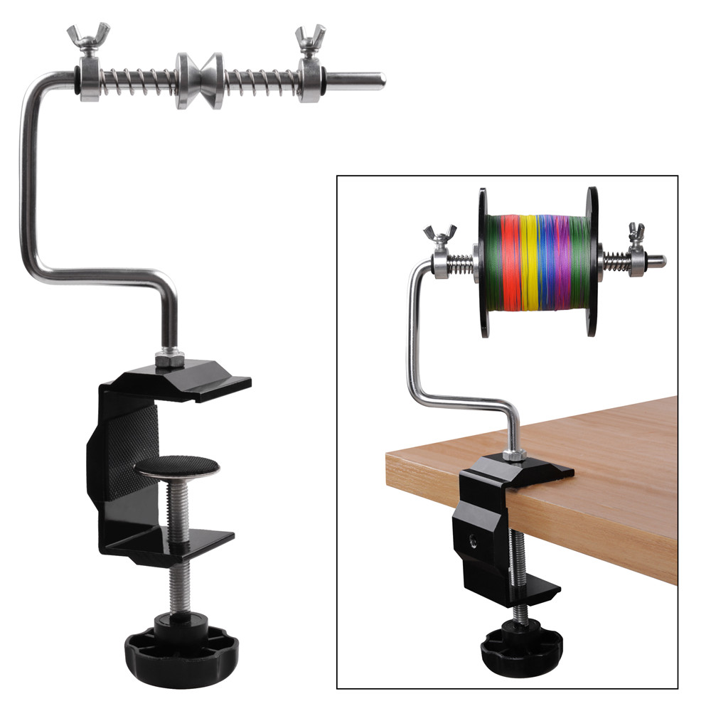 แบบพกพาสายตกปลา Winder พร้อม C - Conventional Reel บทวิจารณ์และราคา