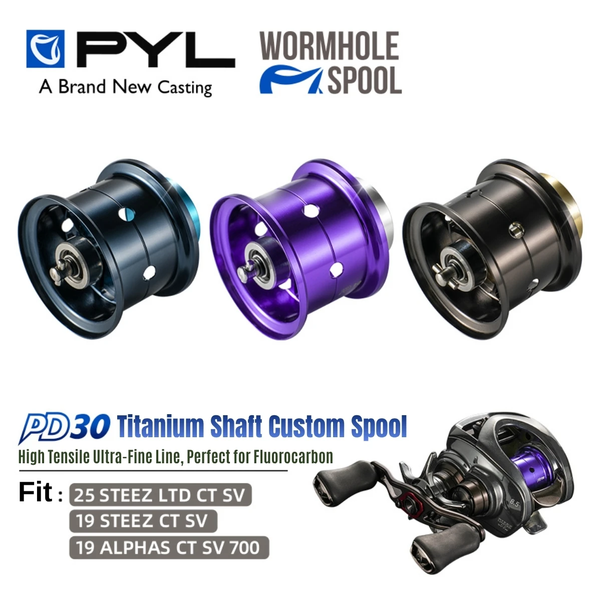 ชุดอัพเกรดสปูล PYL PD30 สำหรับ - Reel Spare Spool บทวิจารณ์และราคา