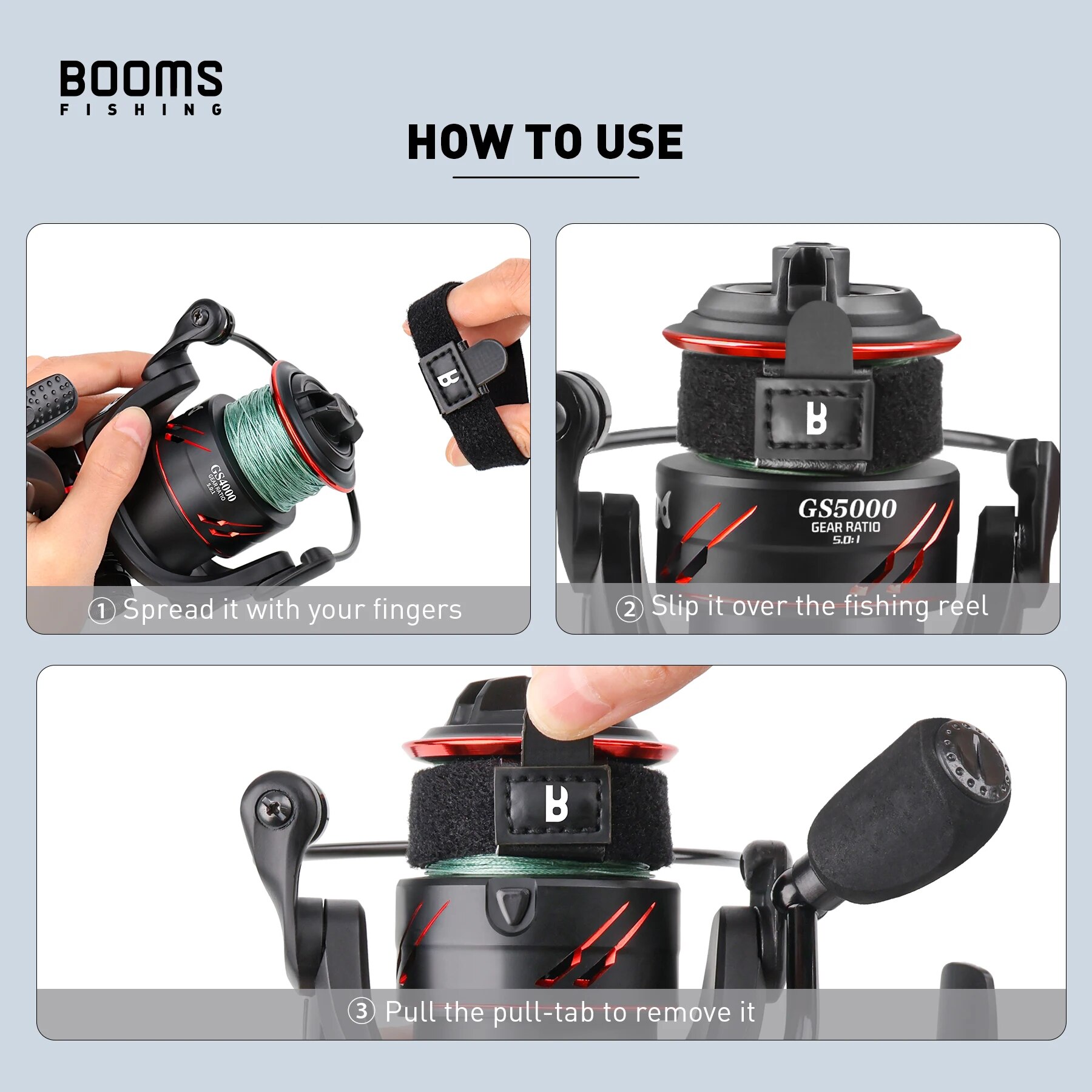 Booms SB1ตกปลา4ชิ้นรอกสปินนิ่ง - Spinning Reel บทวิจารณ์และราคา